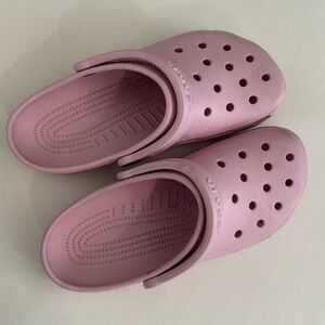 Pink Crocs